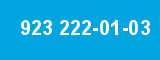 923 222-01-03 923 222-01-03